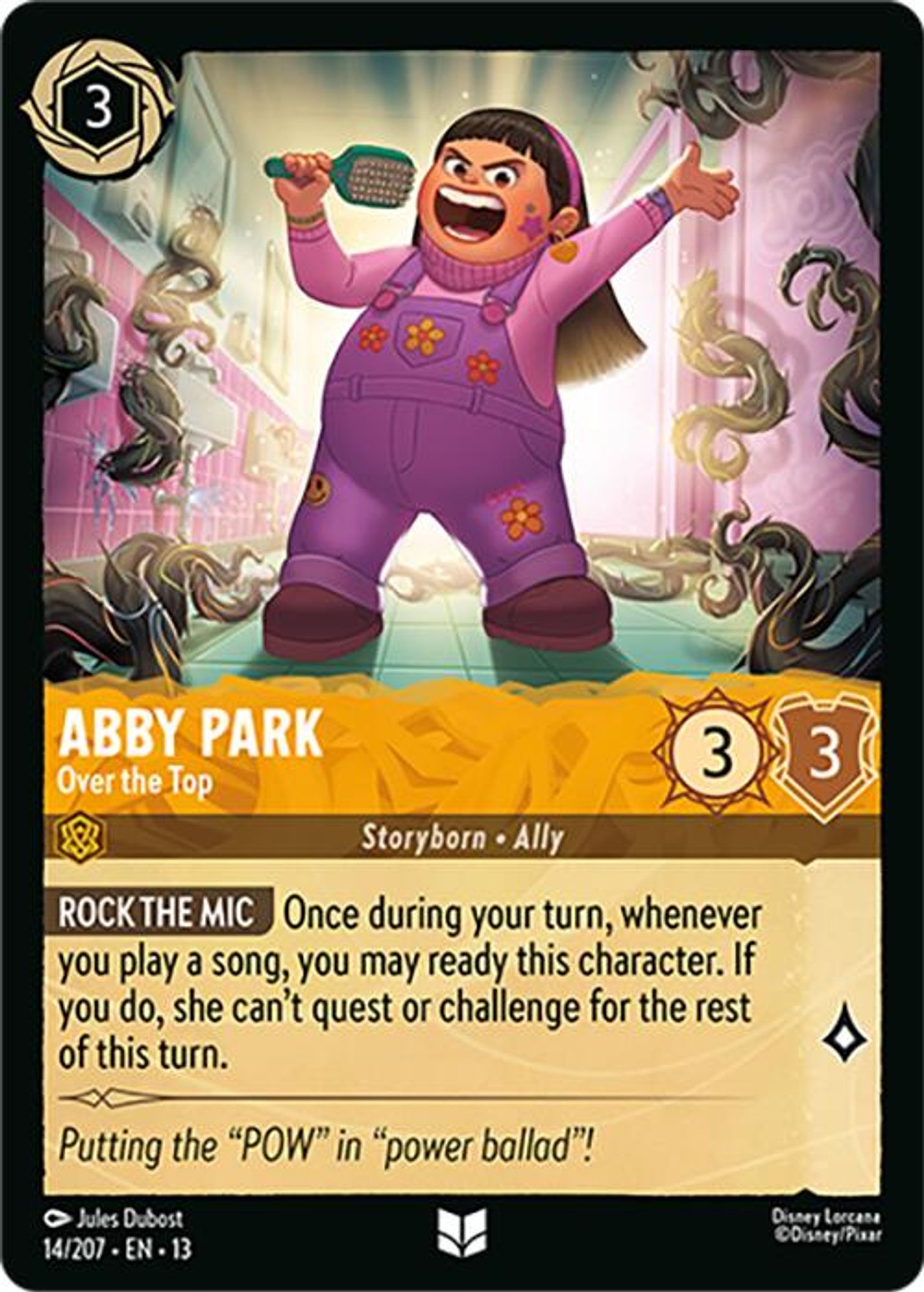 Abby Park - Over the Top card