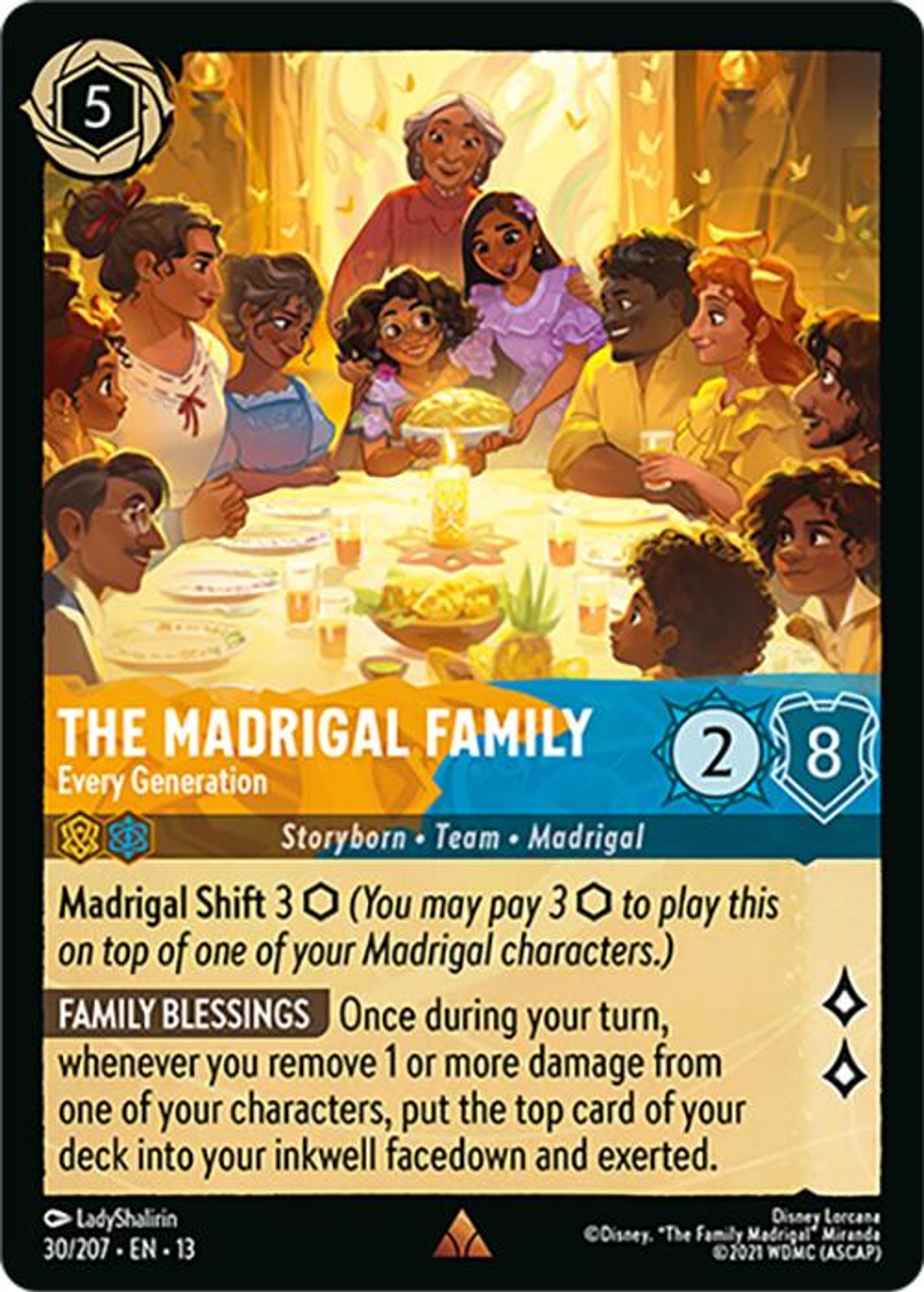The Madrigal Family - Every Generation card