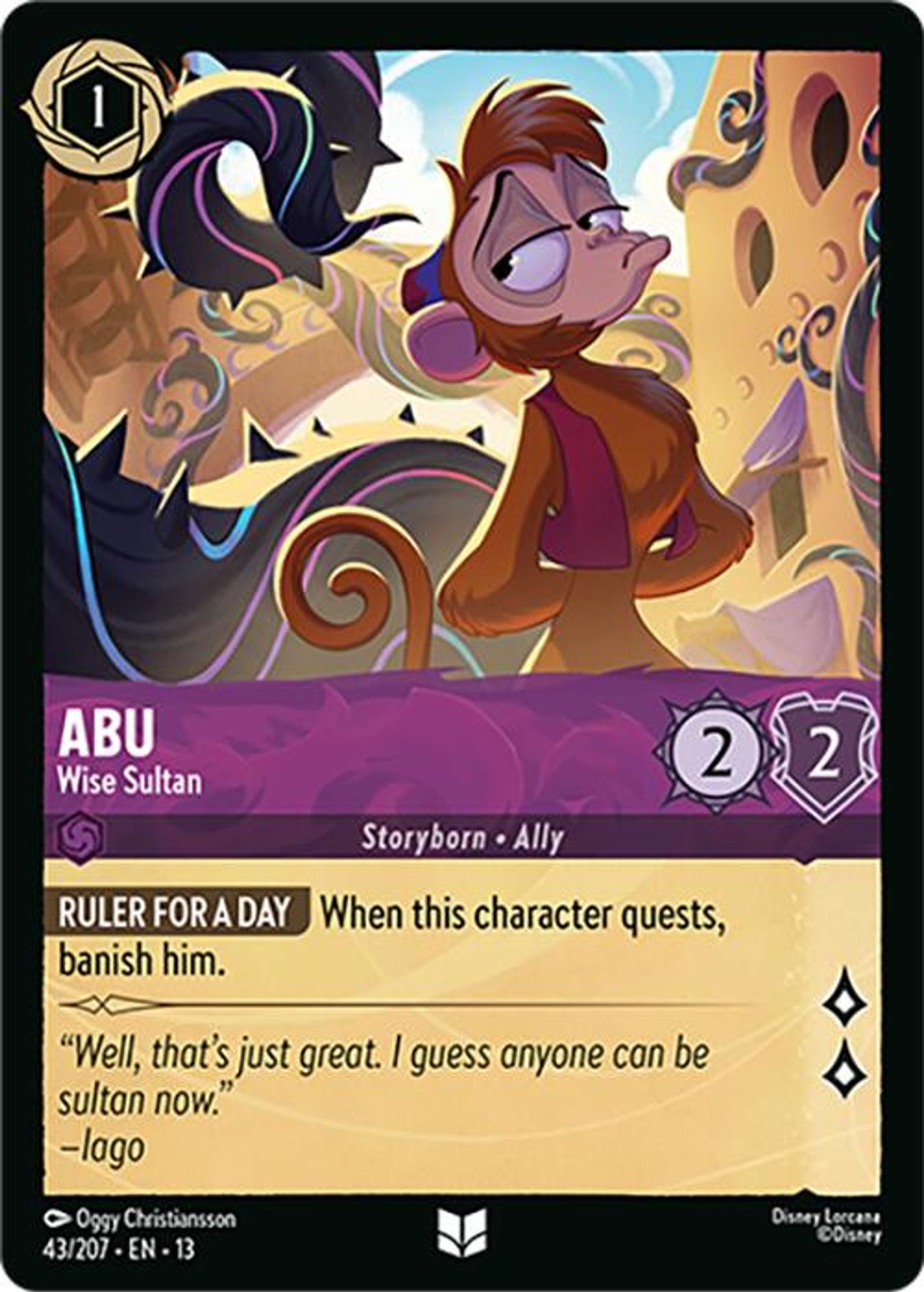 Abu - Wise Sultan card