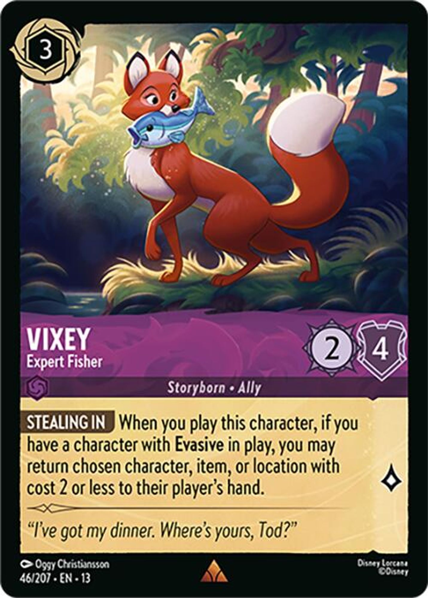 Vixey - Expert Fisher card