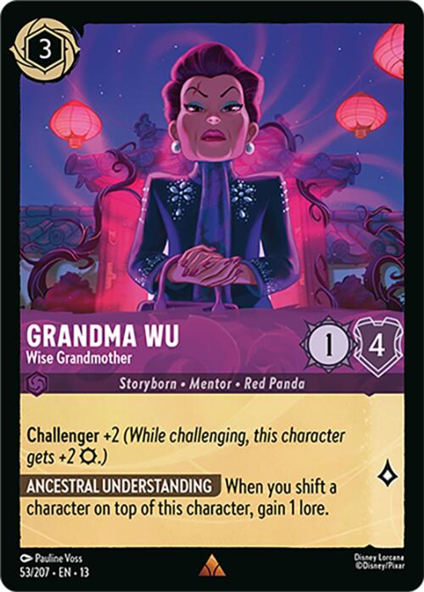 Grandma Wu - Wise Grandmother card