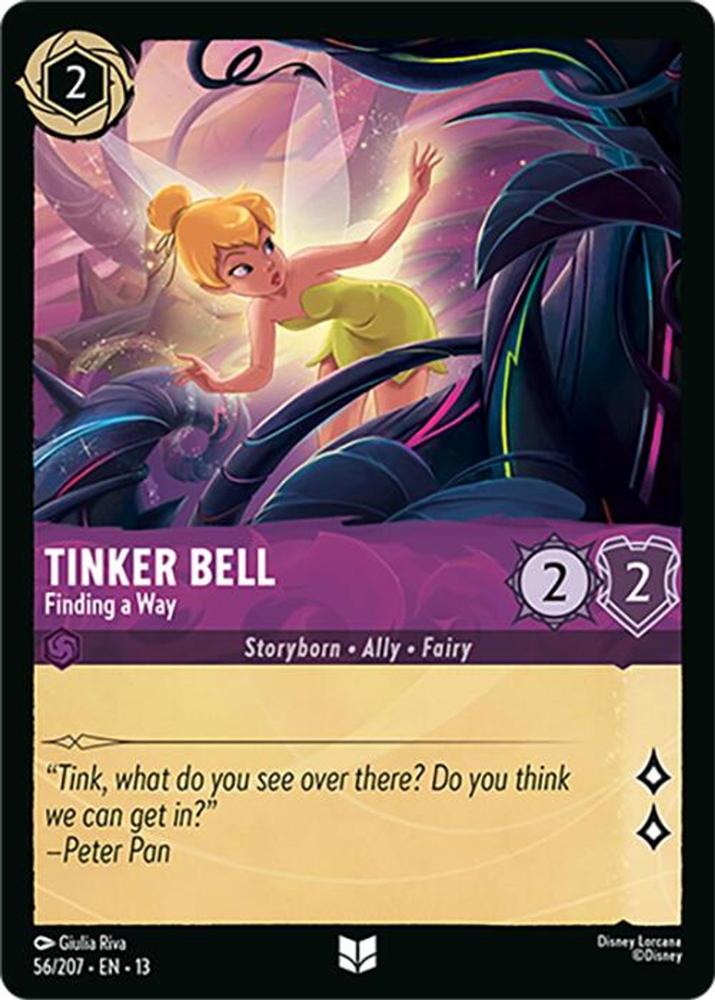 Tinker Bell - Finding a Way card