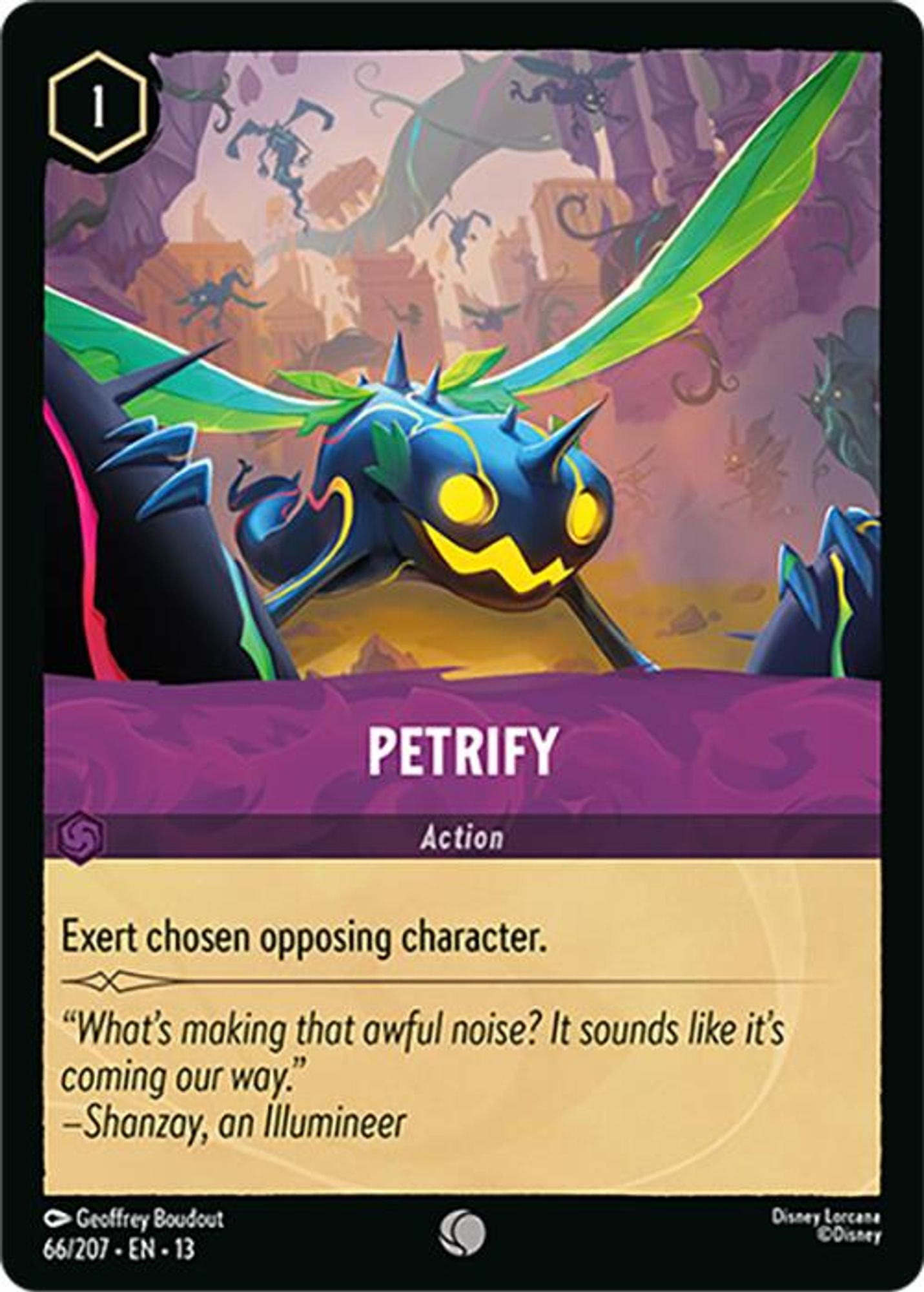 Petrify card