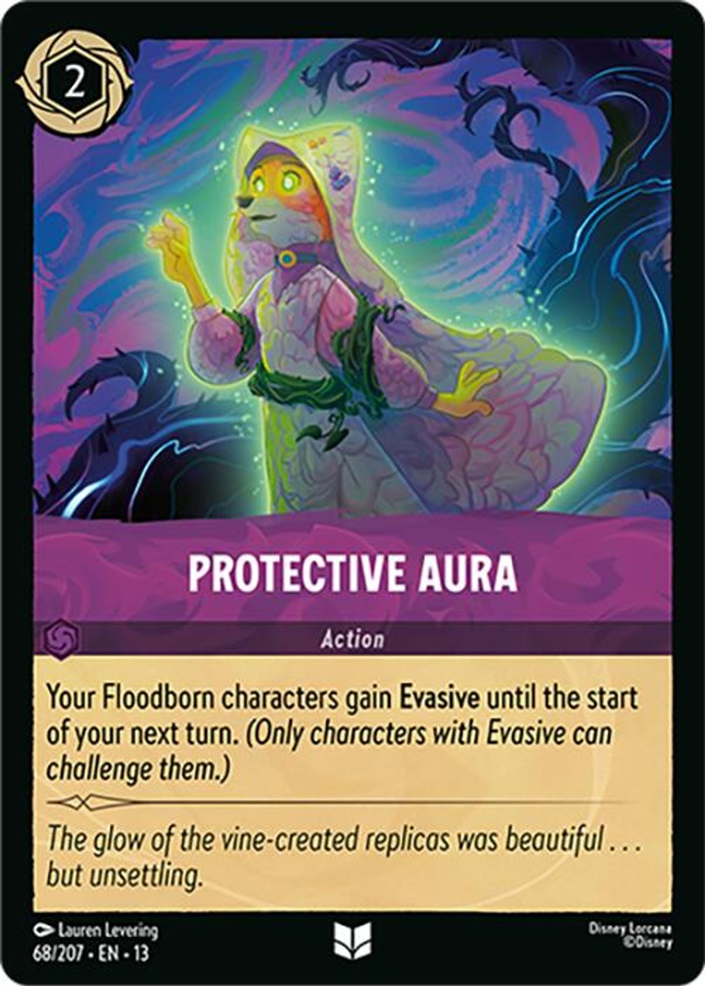Protective Aura card