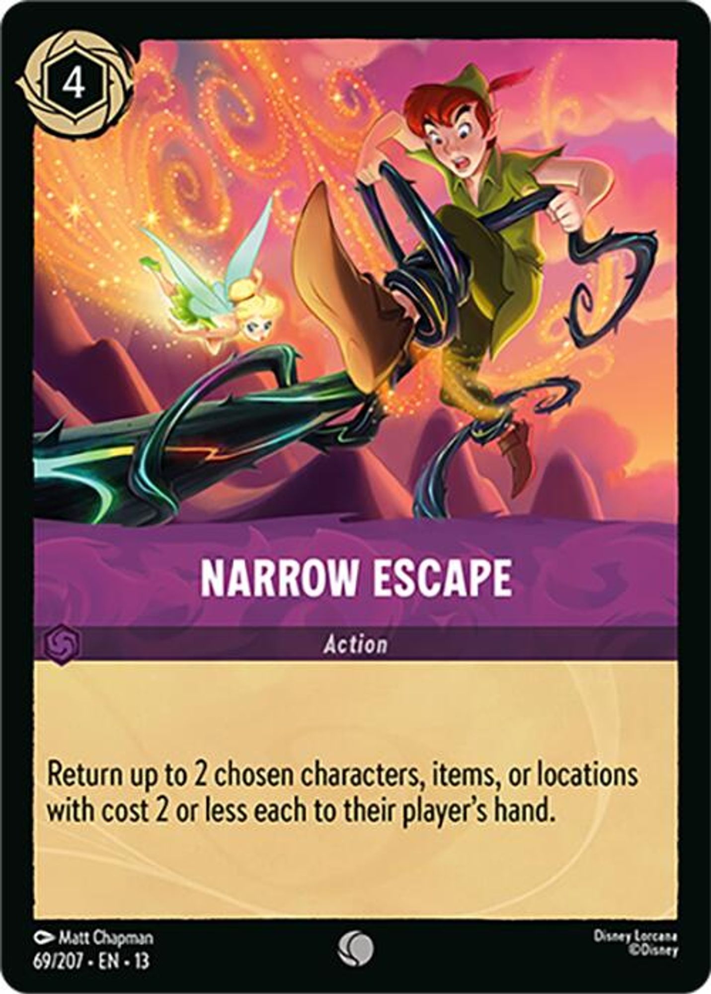 Narrow Escape card