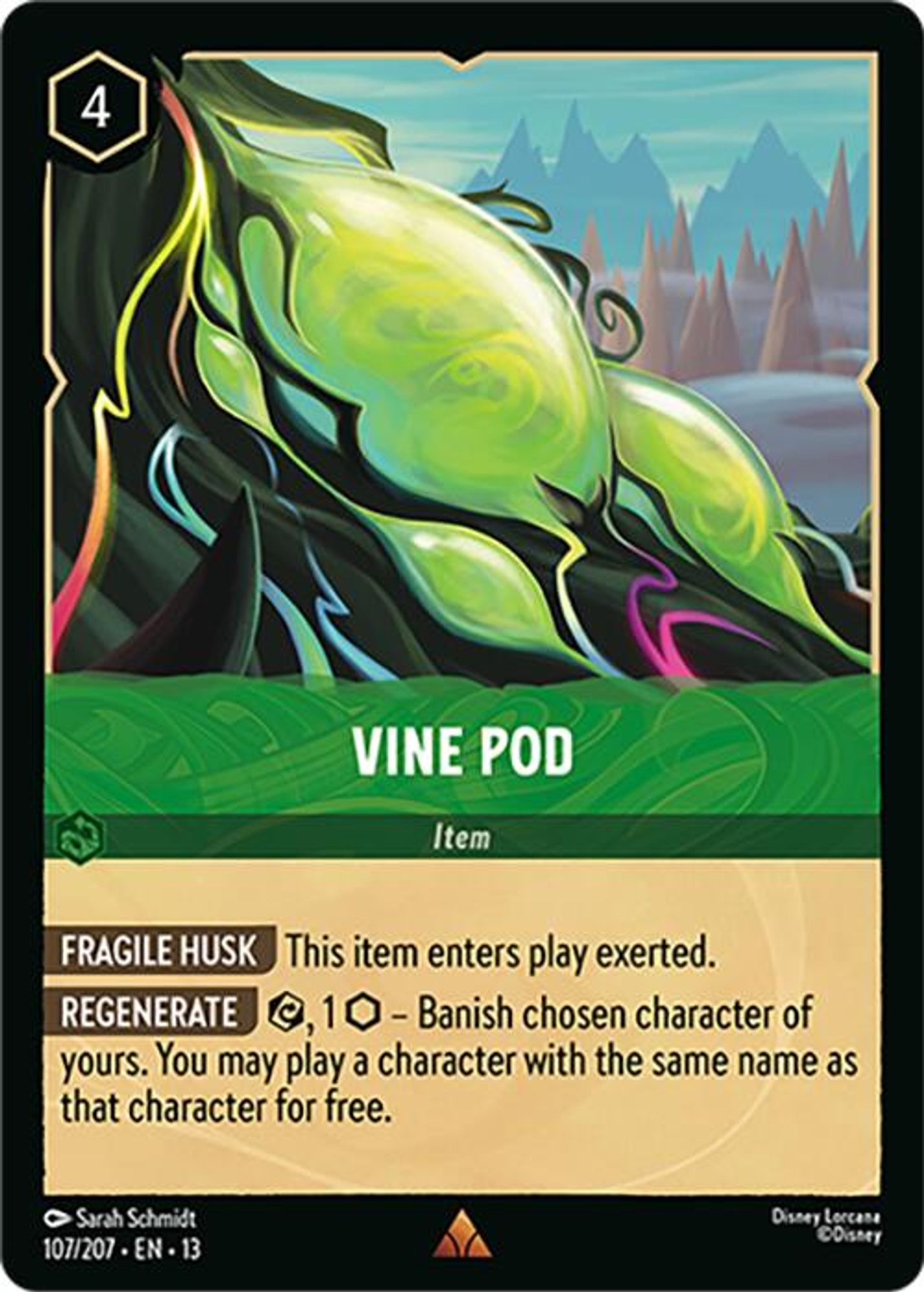 Vine Pod card