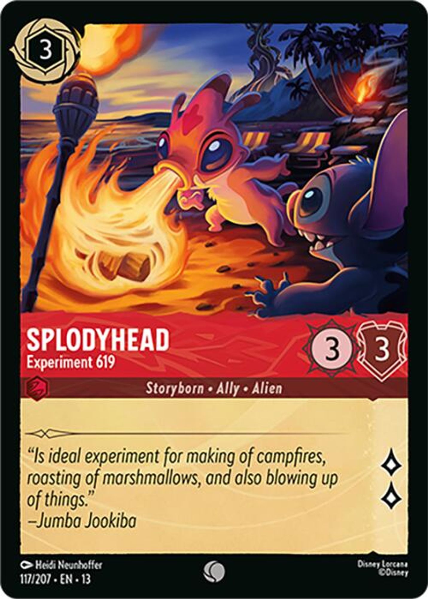 Splodyhead - Experiment 619 card