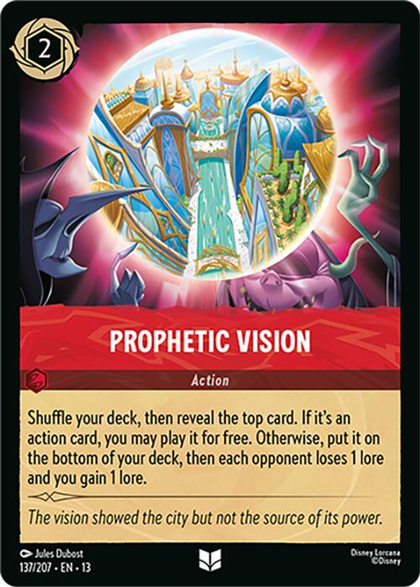 Prophetic Vision card