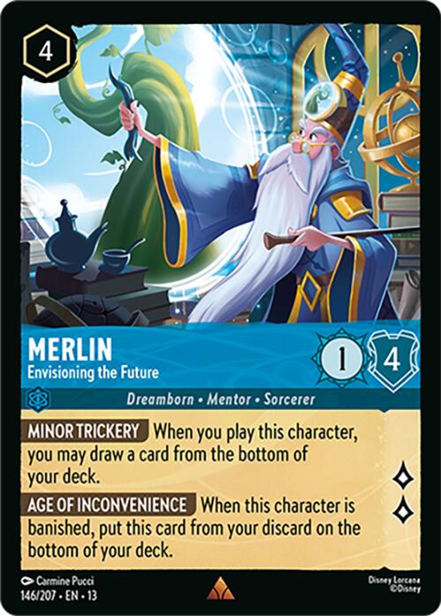 Merlin - Envisioning the Future card