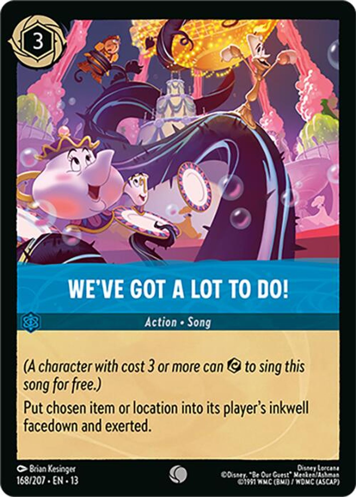 We've Got a Lot to Do! card