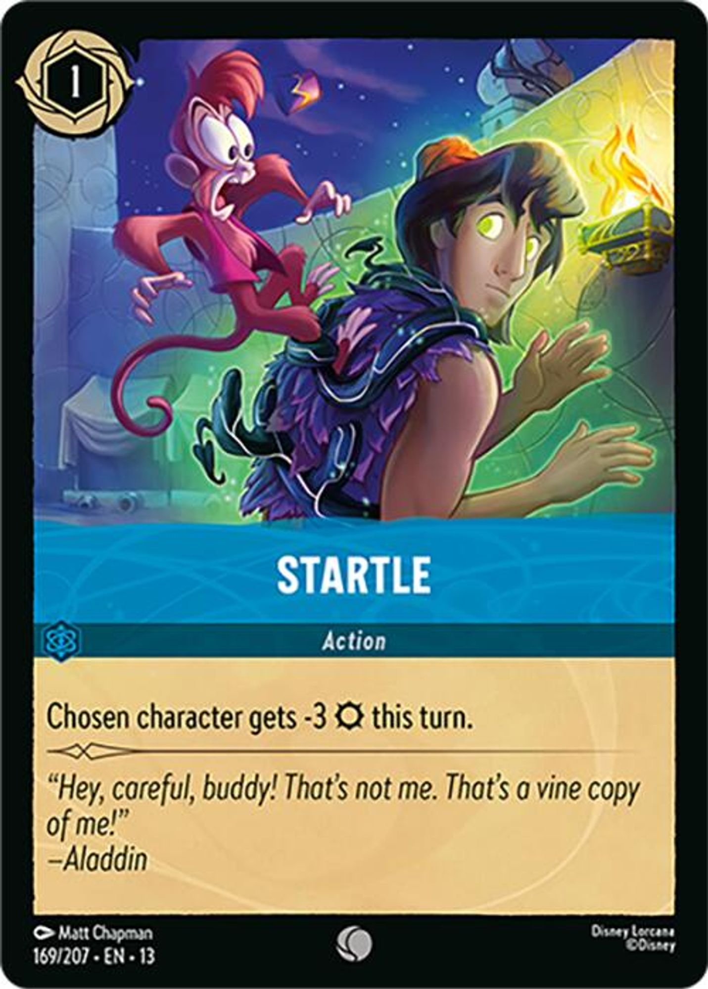 Startle card