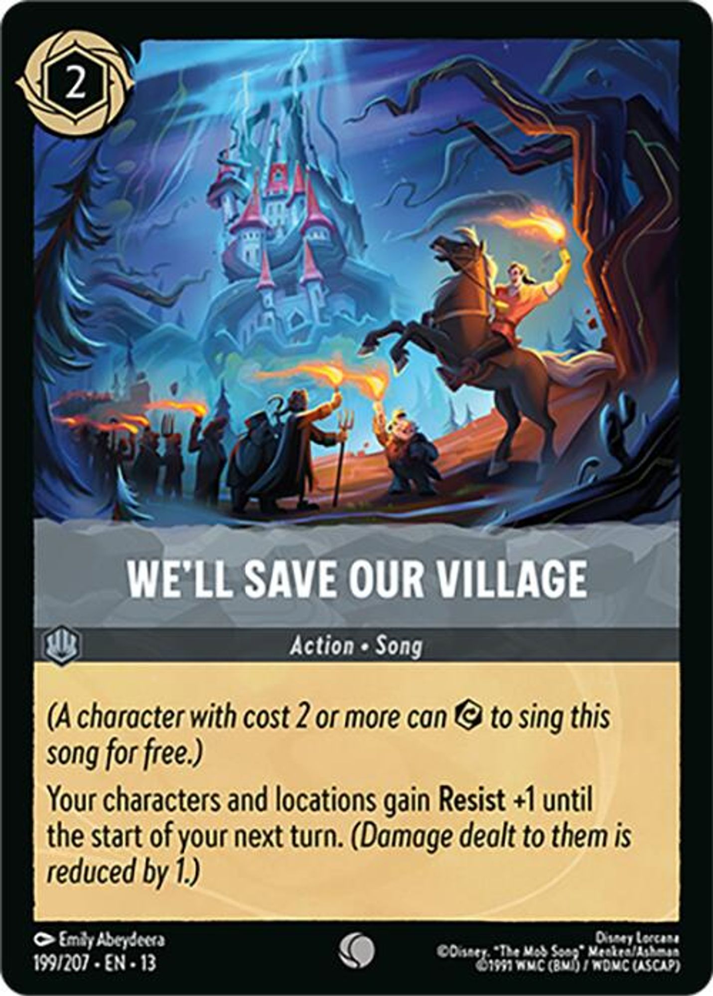 We'll Save Our Village card