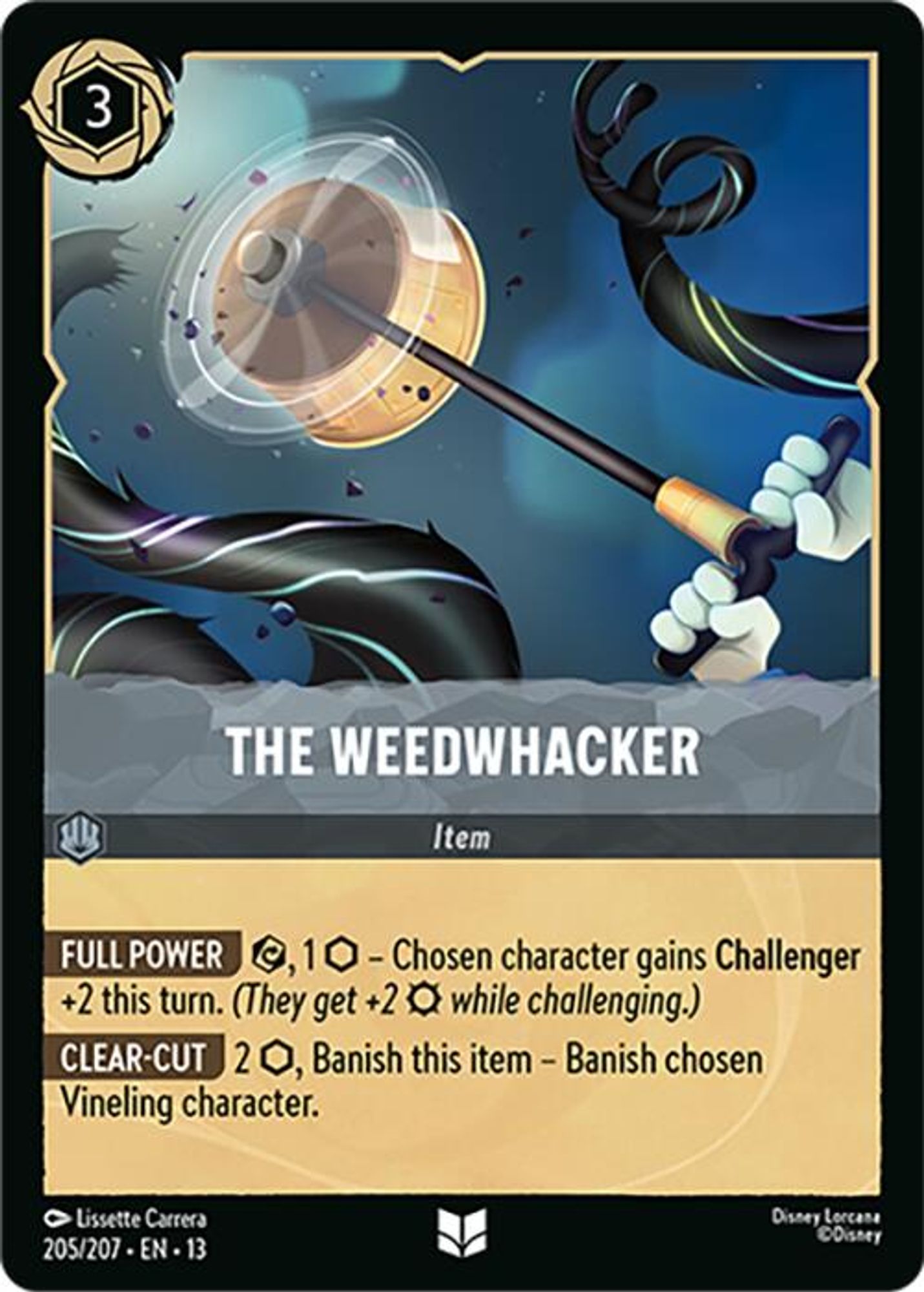 The Weedwhacker card