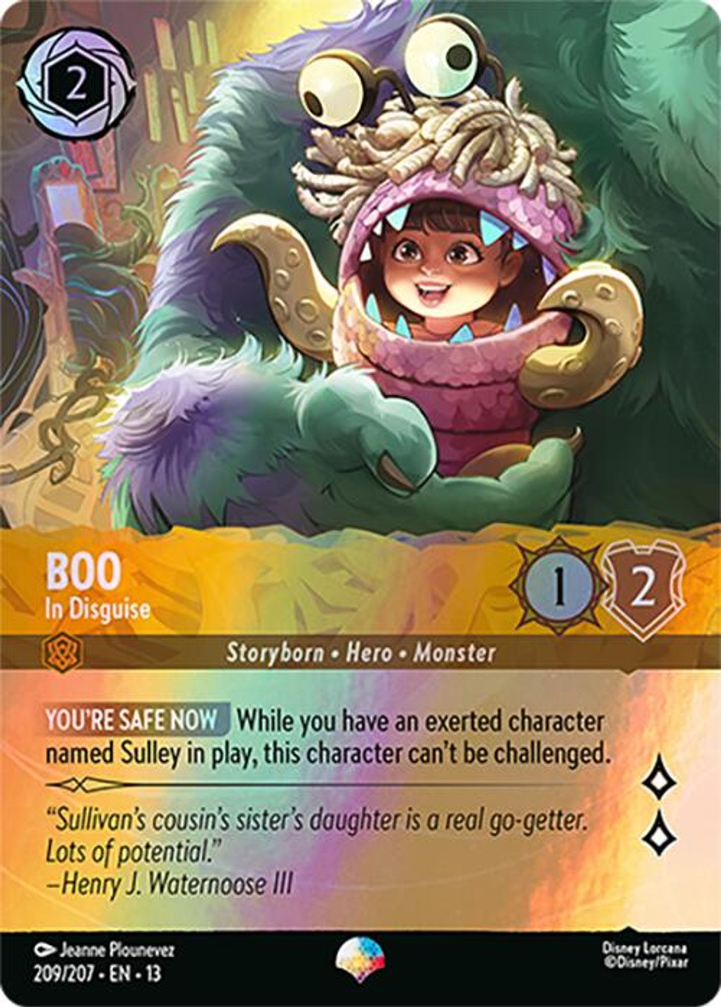 Boo - In Disguise (Epic) card
