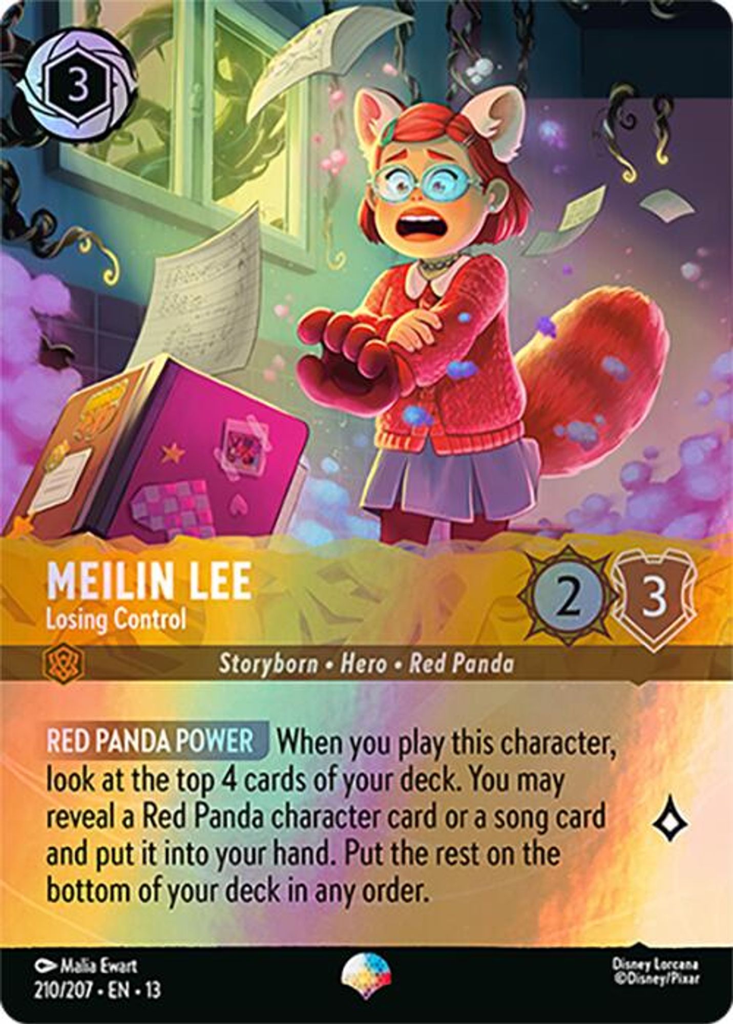 Meilin Lee - Losing Control (Epic) card