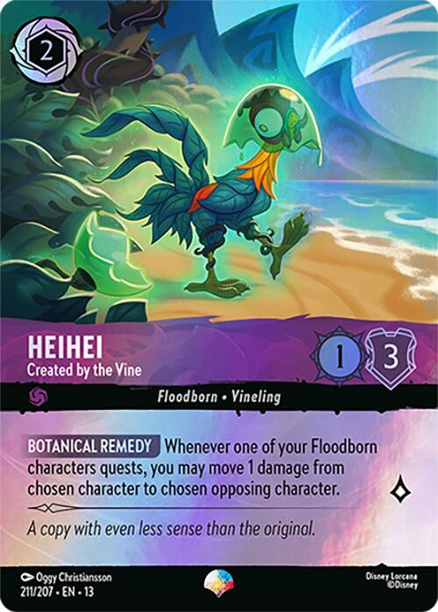 Heihei - Created by the Vine (Epic) card