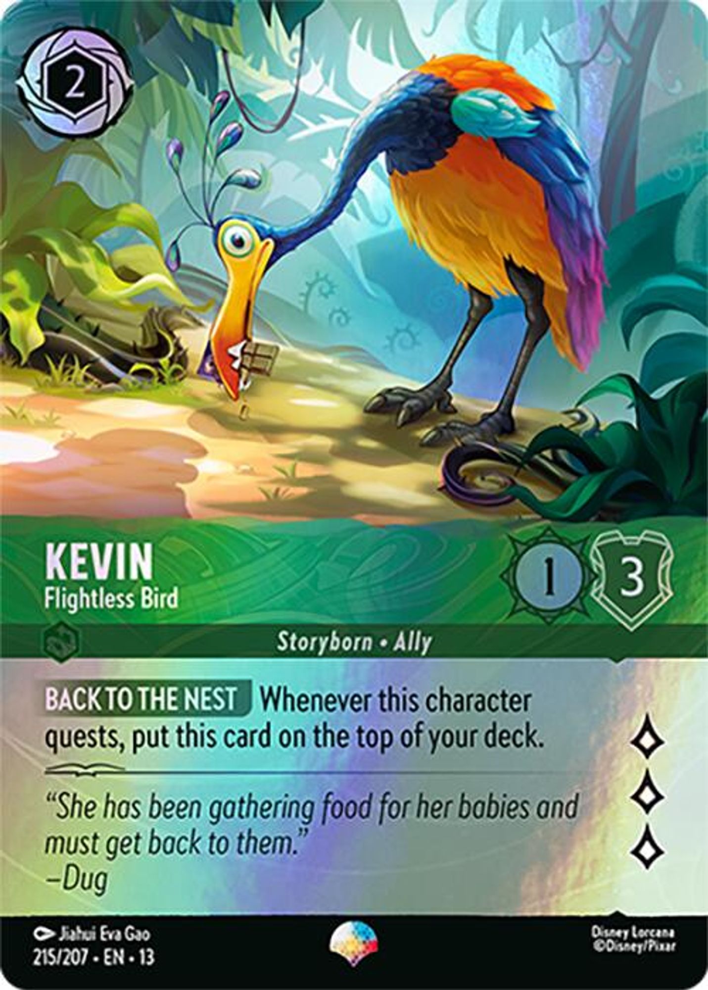 Kevin - Flightless Bird (Epic) card