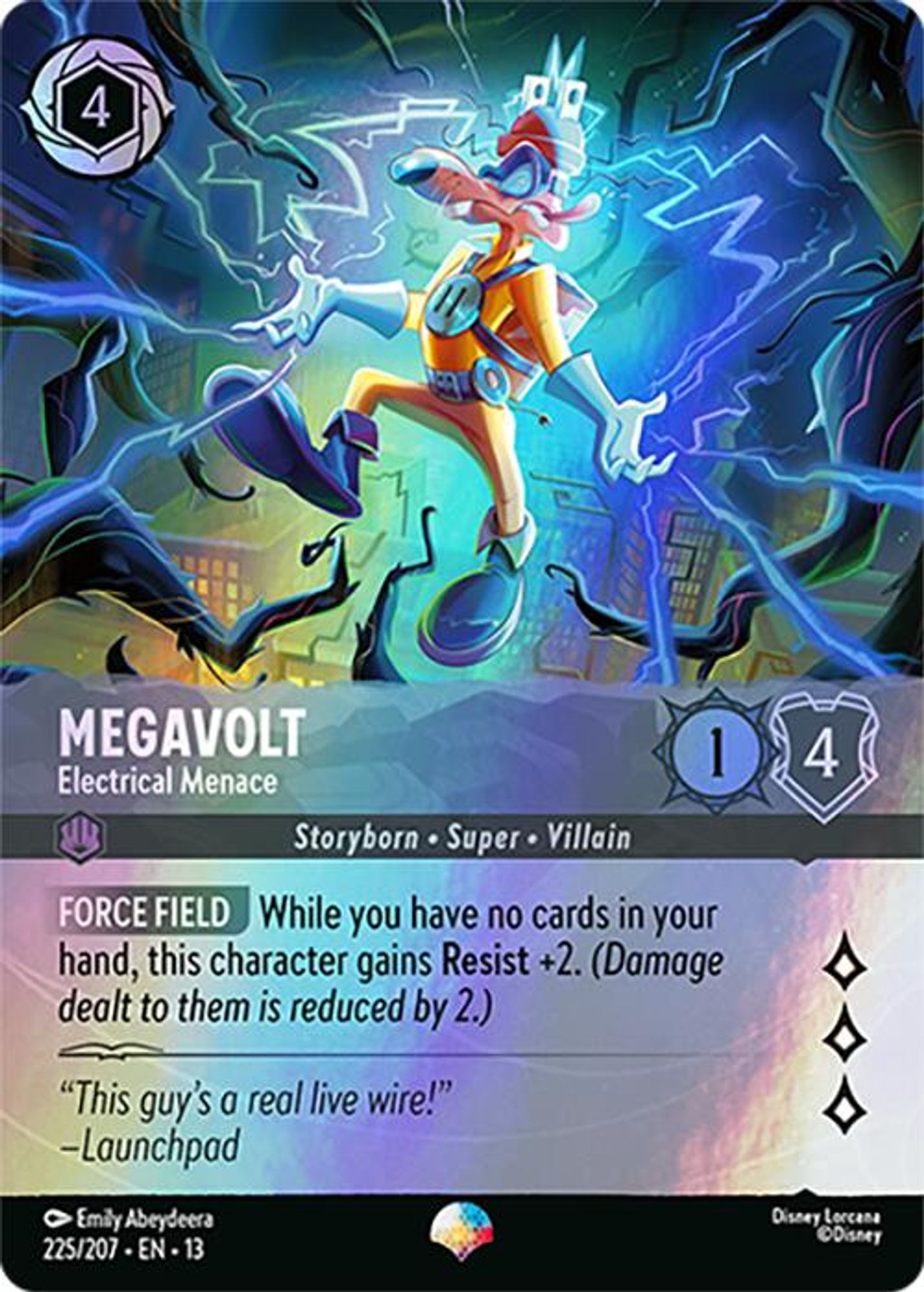 Megavolt - Electrical Menace (Epic) card