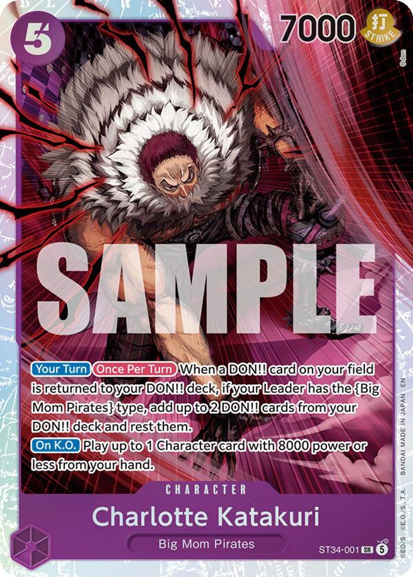Charlotte Katakuri (ST34-001) card