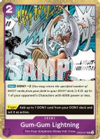 Gum-Gum Lightning (Pirate Foil)