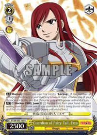 Weiss WeiB Schwarz Fairy Tail Dragon Force, Natsu FT/EN-S02-052 RR