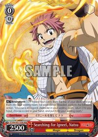 Weiss Schwarz Minty Dragon Force, Natsu Double Rare FT/EN-S02-052 RR