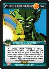 DBZ Dragon Ball Z TCG Panini Heroes & Villains U69 Goku, Thoughtful Foil