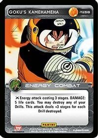 Dragonball Z DBZ Panini TCG Goku's Kamehameha P7 Promo