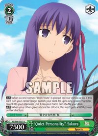 ICv2: 'Weiss Schwarz: Fate / Stay Night [Unlimited Blade Works]