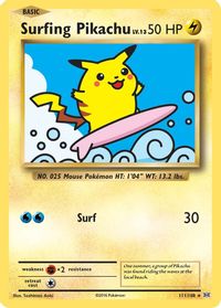 Flying on sale pikachu card