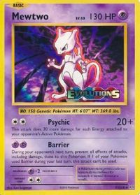 Mewtwo (XY Evolutions Prerelease)