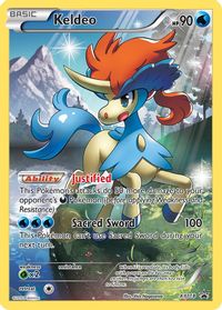 Pokemon Meloetta Holofoil Full Art Promo XY120 - United Sanctuary Card Games