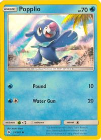 Popplio - 39/149 (Water Web Holo)