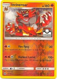 Incineroar - 26/149 (Pokemon League)