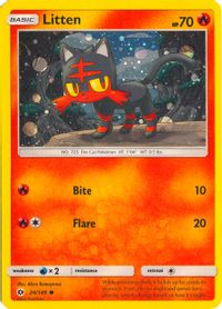 Litten - 24/149 (Cosmos Holo)