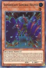 Superheavy Samurai Steam Train King BLLR-EN011 Ultra Rare 1st Edition YuGiOh 