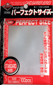 PERFECTSIZE　perfect size KMC 100 MTG CARD BARRIER SLEEVES DECK PROTECTORS 