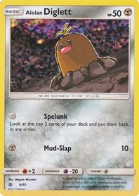 Alolan Diglett - 9/12