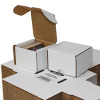 3000 Count Super Shoe Box 3-Row Trading Card Storage Box