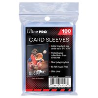 100 *NEW* ULTRA PRO CARD SLEEVES Clear Deck Protectors MTG Magic Standard Size 