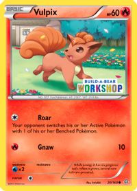 Vulpix - 20/160 (Build-A-Bear Workshop Exclusive)