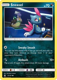 4x Pokemon SM Ultra Prism Murkrow 71/156 Common Card NM 