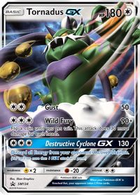Tornadus GX - SM134