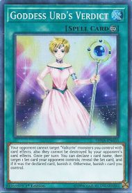 BONUS Goddess Skuld's Oracle SHVA-EN008 1st Edition Super Rare NM 