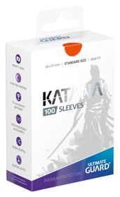 Katana Sleeves: 100 Count: Transparent - Titan Games