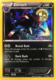 Zoroark - 71/108 (Cracked Ice Holo)