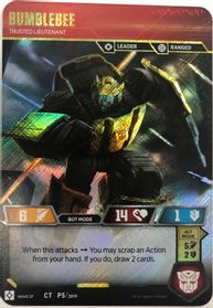 Transformers Promo Card  DropMix 
