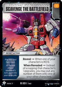 Transformers TCG Take Cover Wave 3 R 060/064 