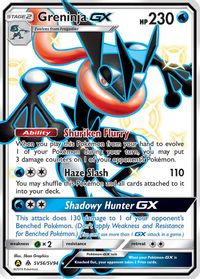 Lucario GX Pokemon Card Custom Made Shiny Holo Card 