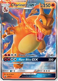 Shiny Charizard GX Pokemon Card 